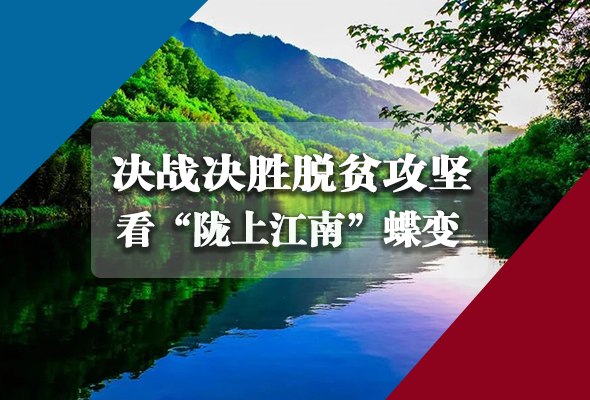圖解|決戰決勝脫貧攻堅 看隴南春天答卷 