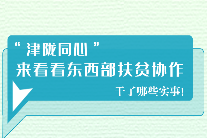 長圖|東西部扶貧協作,天津做了哪些實事？