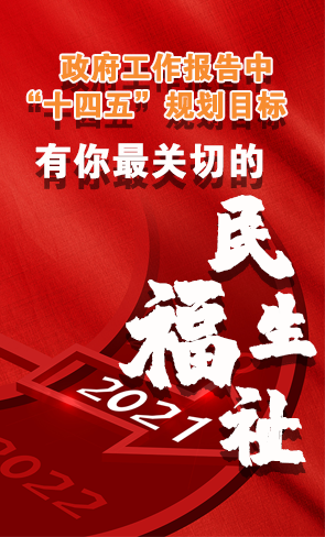 政府工作報告中“十四五”規劃目標，有你最關切的民生福祉！