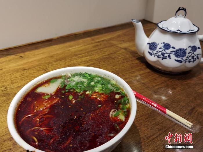 資料圖：蘭州牛肉面。 徐雪 攝
