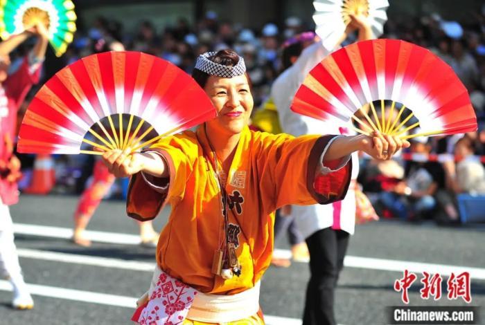 日本仙臺七夕祭。孫冉 攝