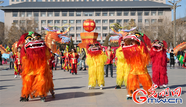 新春走基層|甘肅金昌:傳統年俗添新彩 紅紅火火鬧新春 新春走基層|甘肅金昌:傳統年俗添新彩 紅紅火火鬧新春
