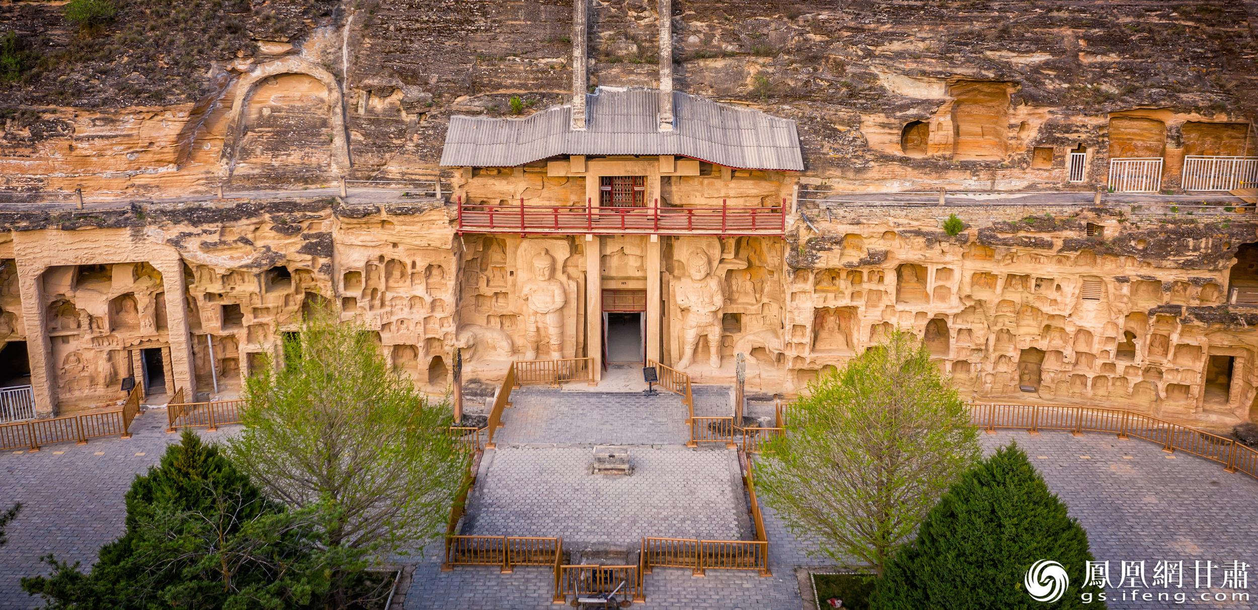 北石窟寺始建于北魏，經多個朝代增修形成密集窟龕。北石窟寺文物保護研究所供圖